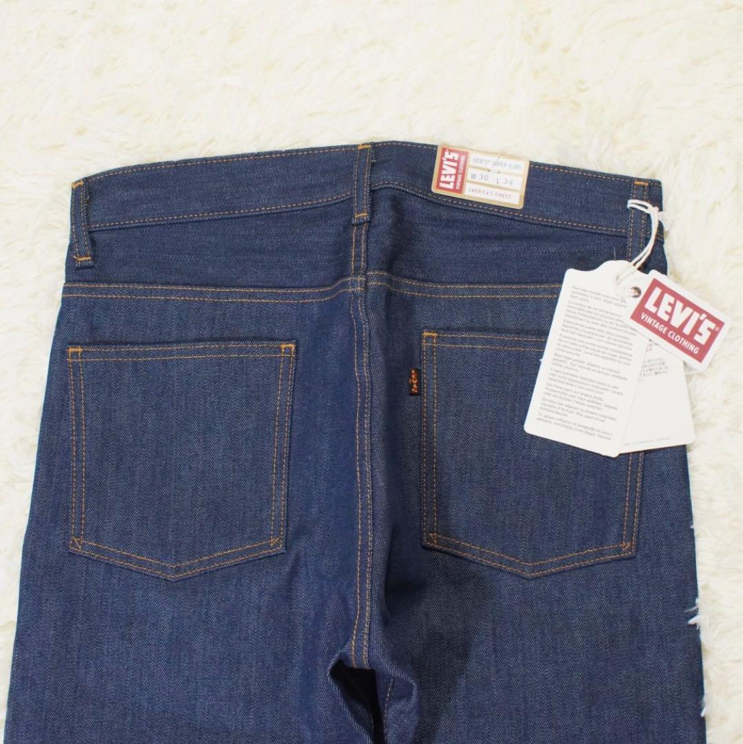 1965年 未使用 《リーバイス》606(W30)LVC 黒タブ スリムフィット