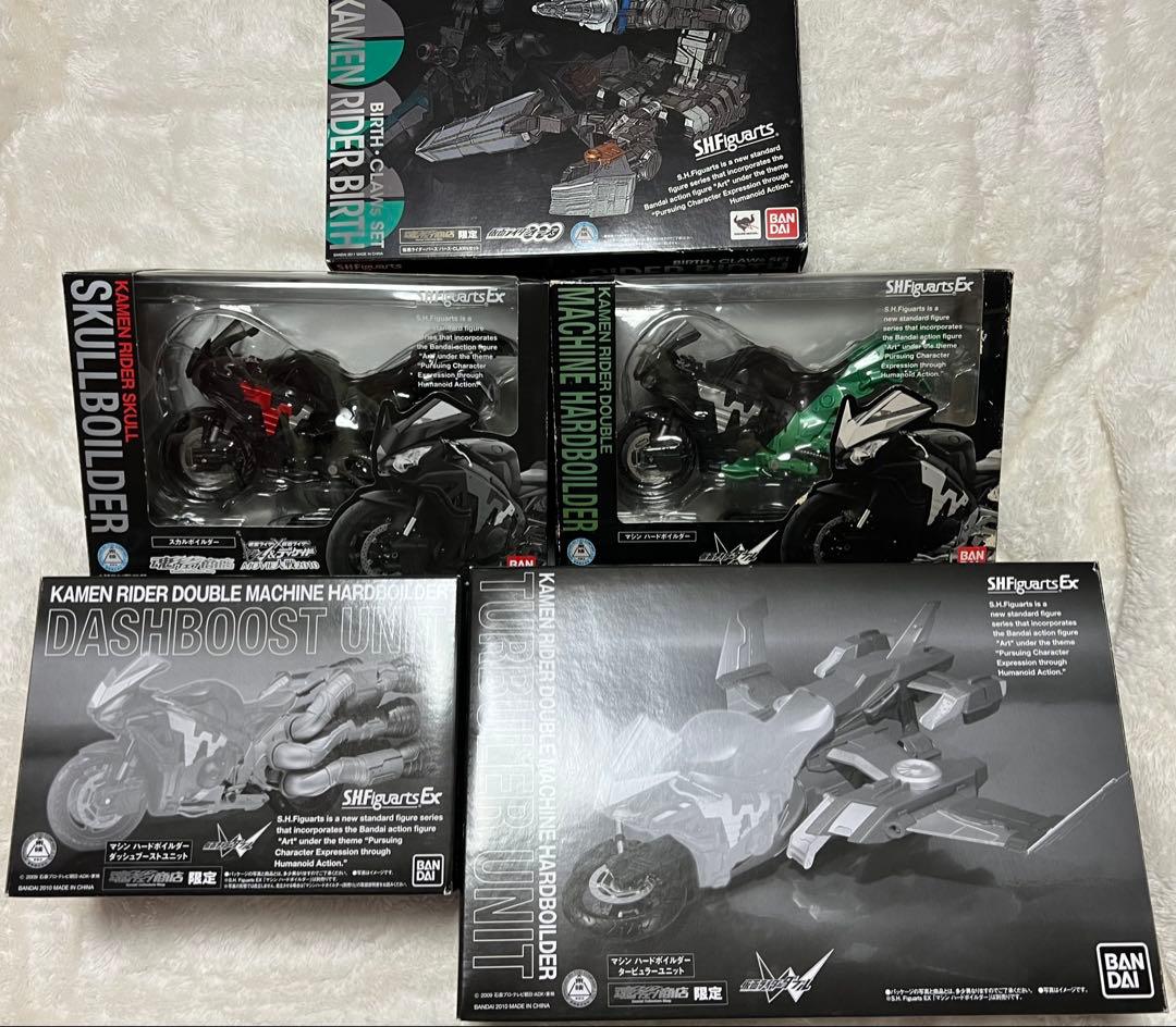 開封、未開封品 S.H.Figuarts フィギュアーツ　仮面ライダーＷ　他