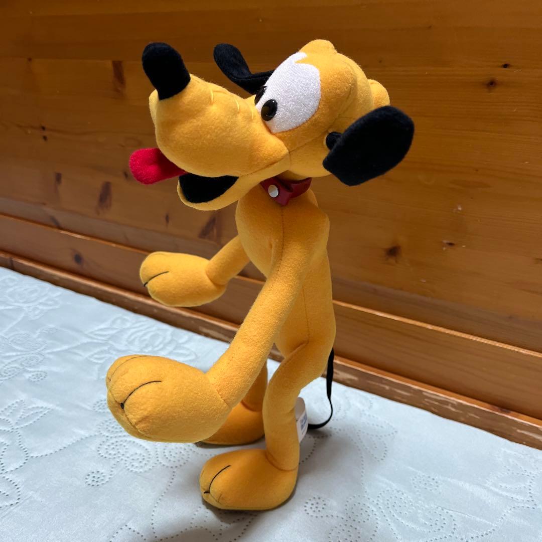 プルートぬいぐるみ(東京ディズニーランド初期)ポージング プルート