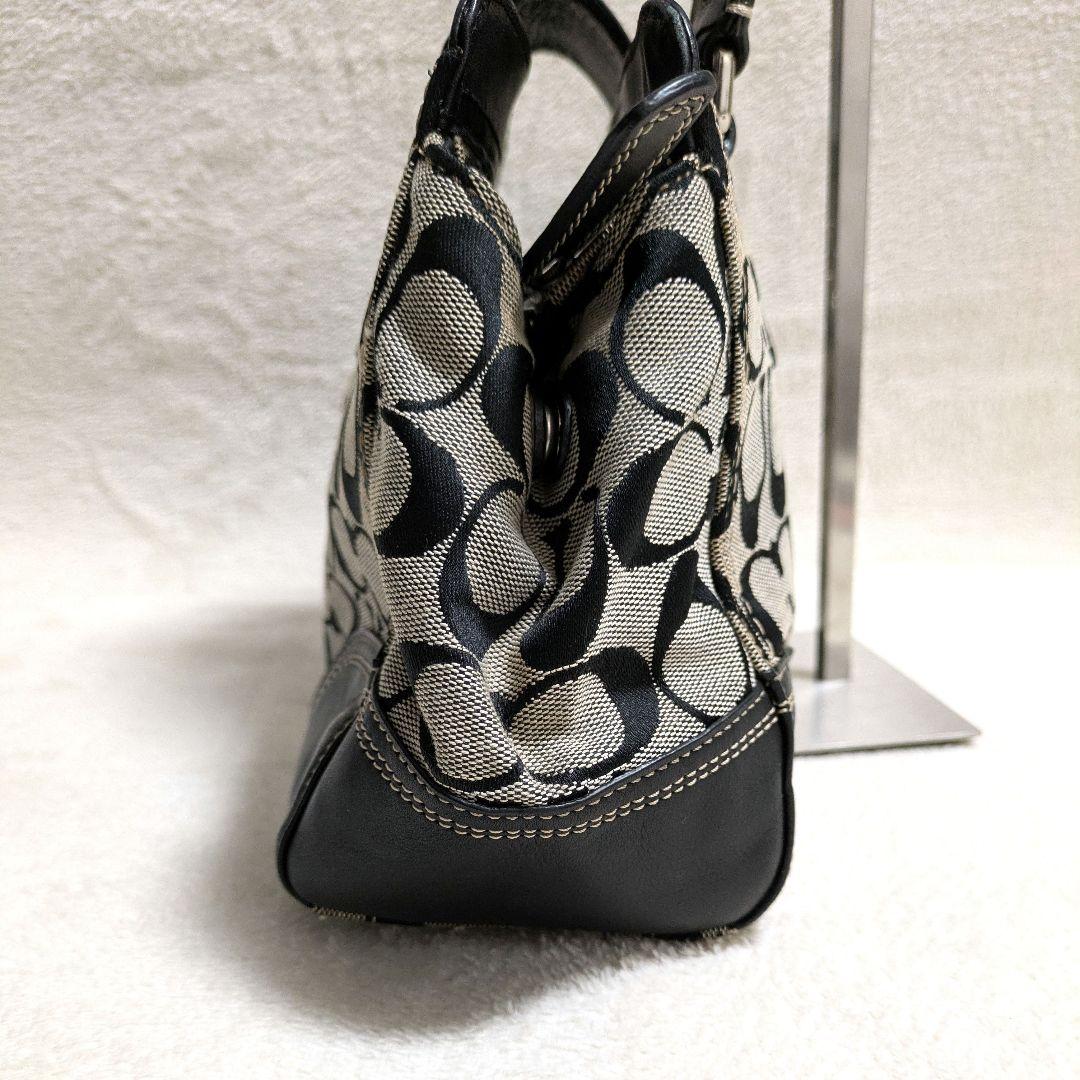 COACH コーチ ワンショルダーバッグ キャンバス F13975 ターンロック