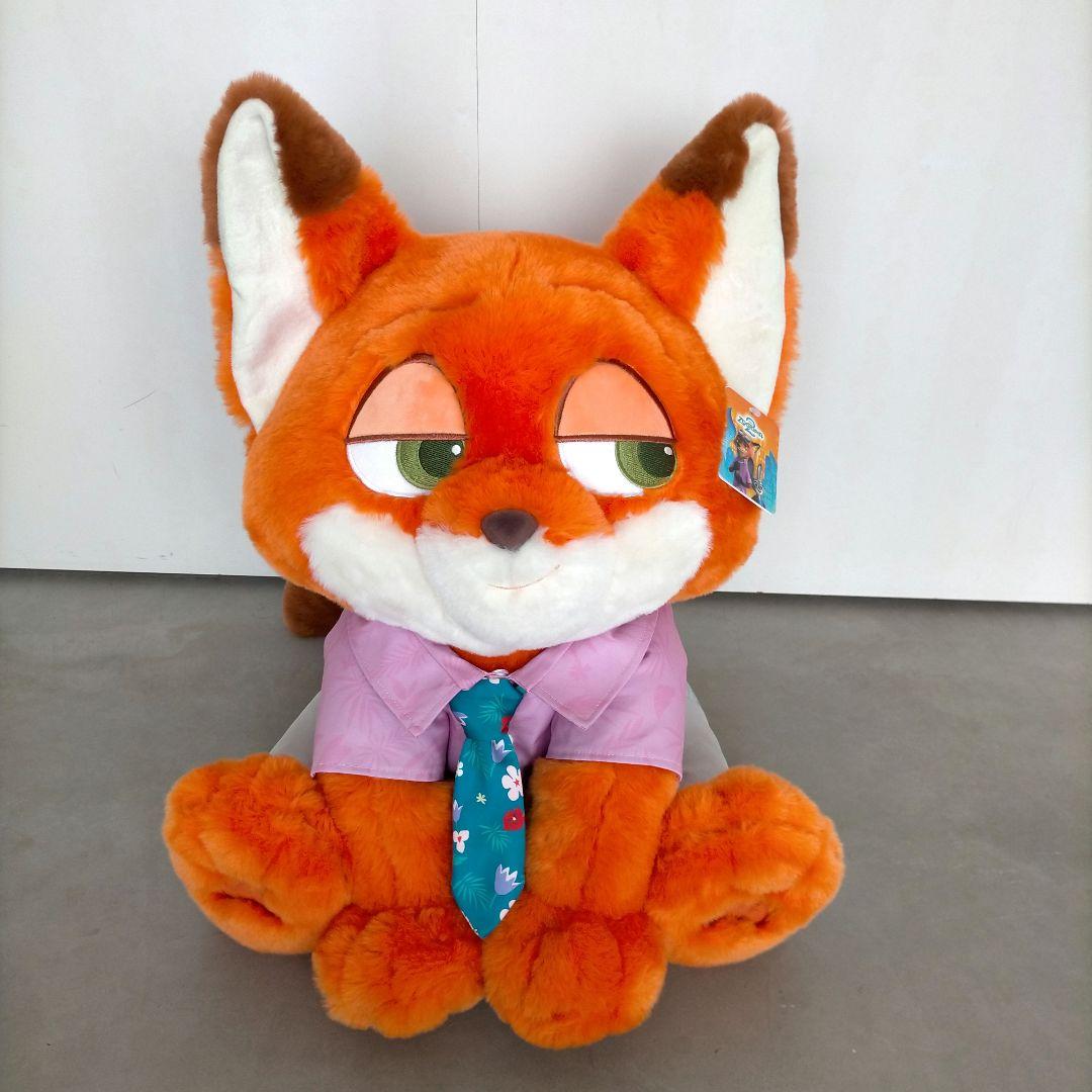 ズートピア ニック・ワイルド ぬいぐるみ 50cm・ブランケット付き