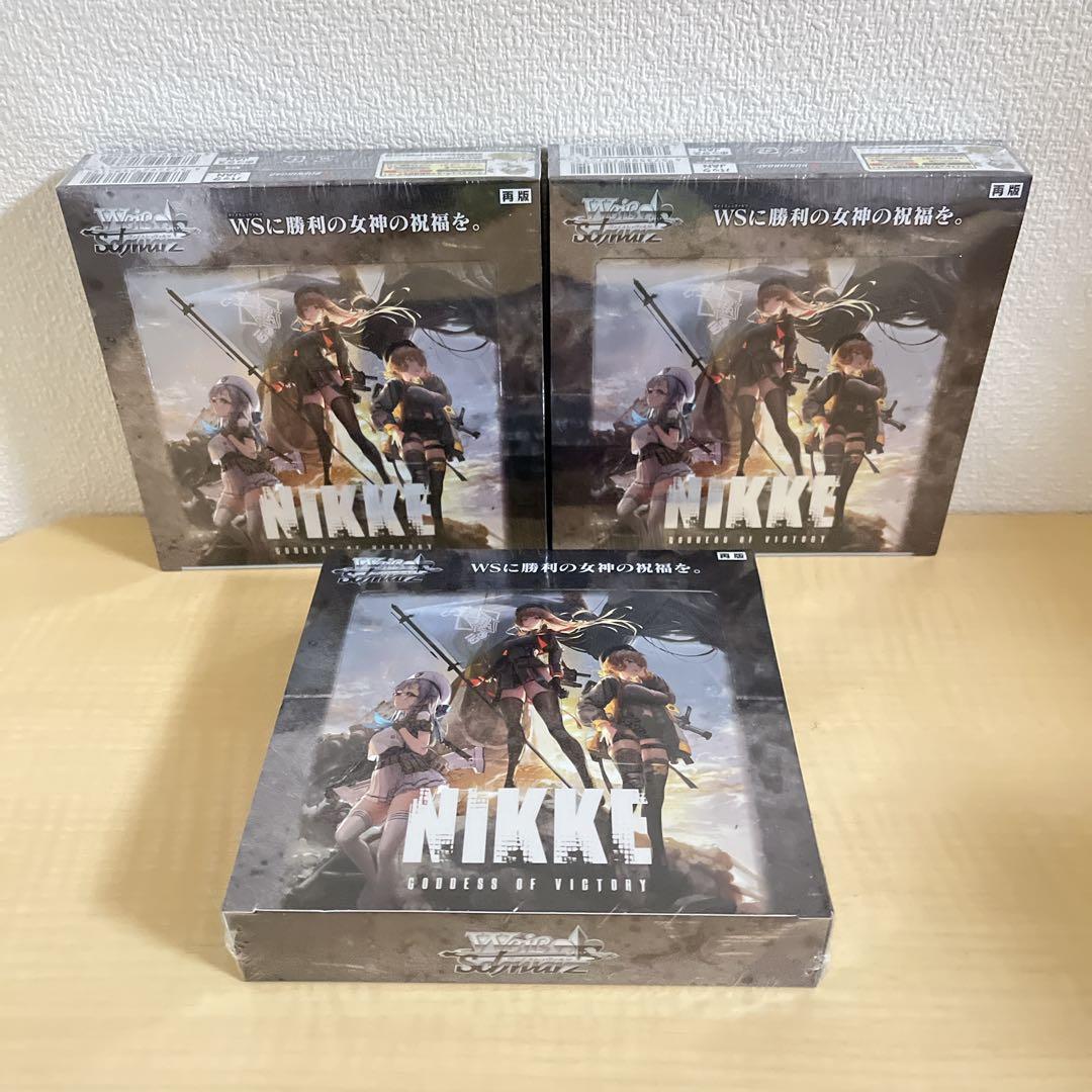ヴァイスシュヴァルツ 勝利の女神 NIKKE ニケ 再販 3BOX 61tDgrmzByL._AC_UF350,