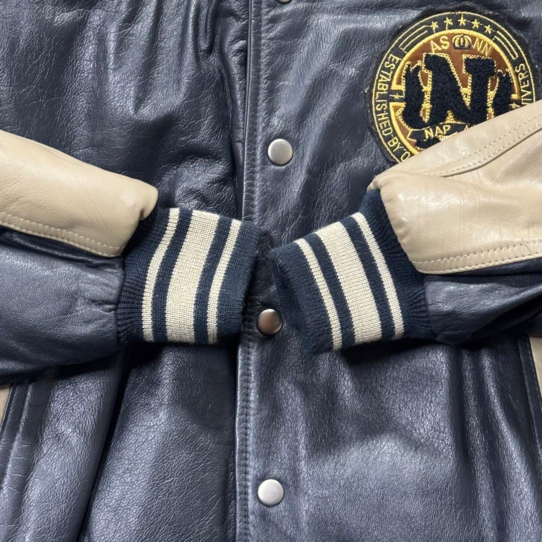 ギンシャリ様 Target ターゲット スタジャン リアルレザー 刺繍 LL