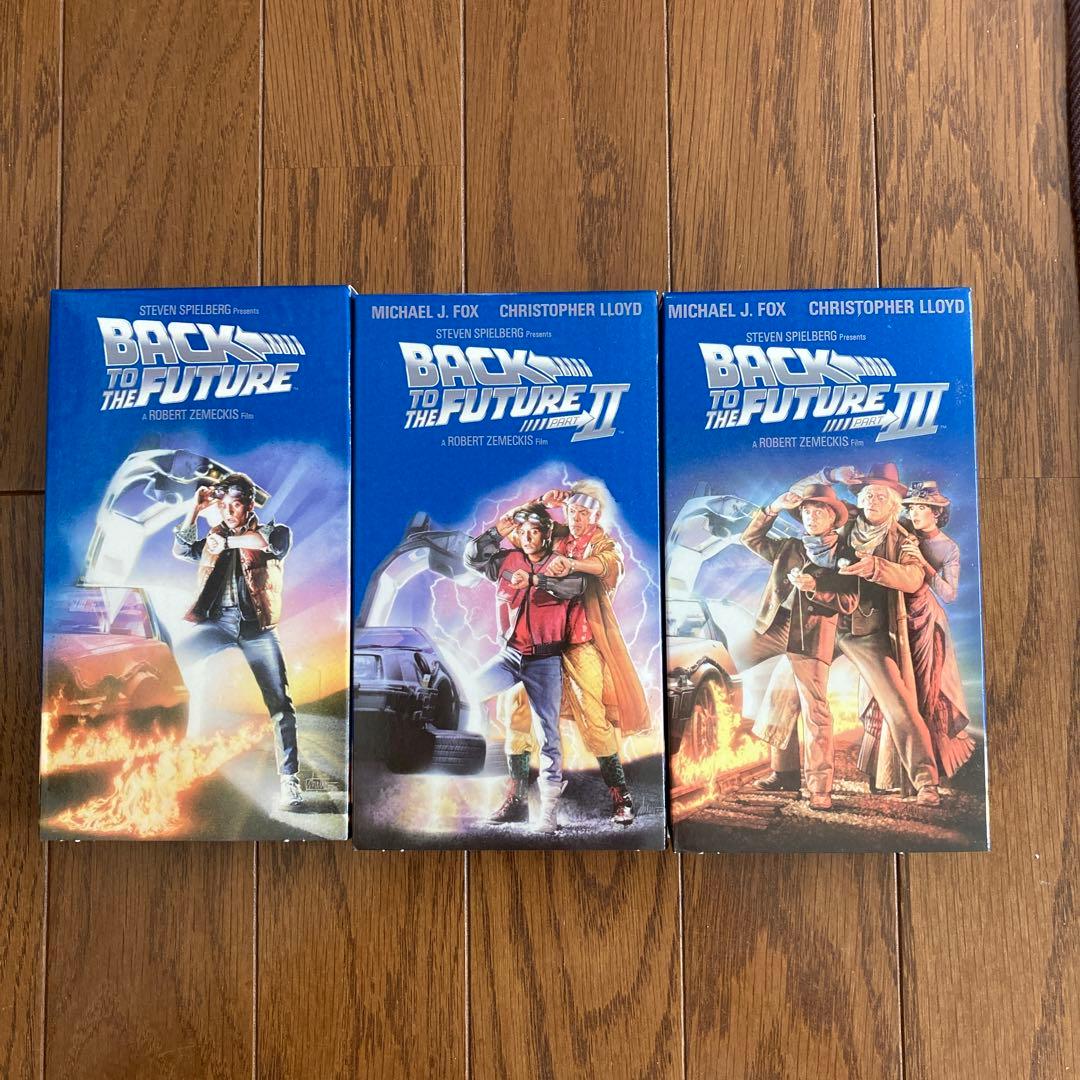 BACK TO THE FUTURE 海外　ビデオテープ 9E84BF83-4BC7-4D6E-AFBC-