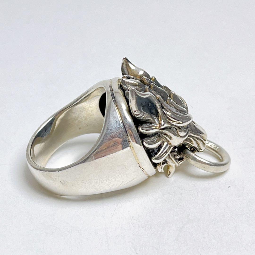 スクウェアエニックス SQEX FF7 クラウディウルフ リング 925 20号