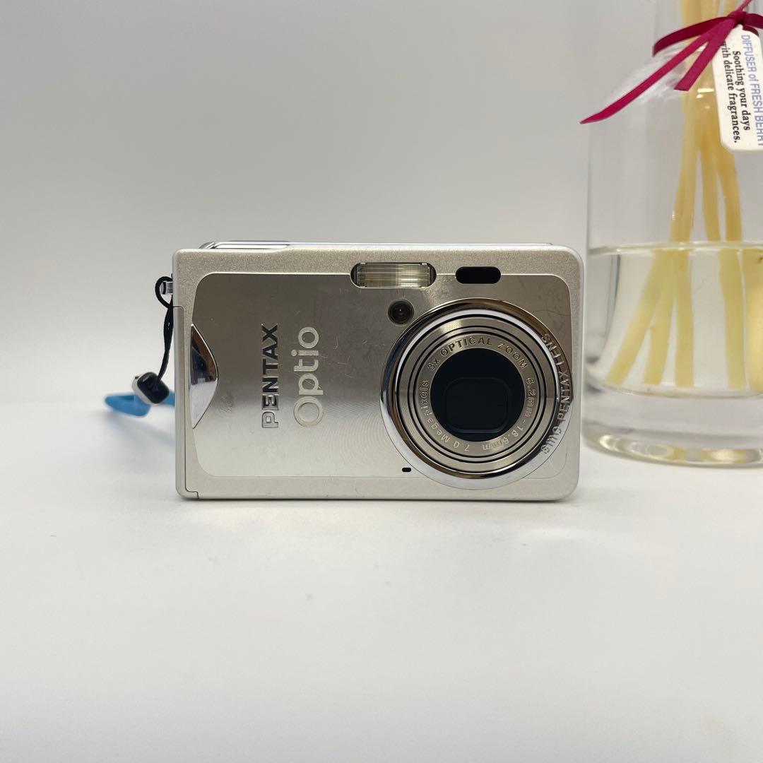 スマホ転送OK✨PENTAX Optio s7✨動作確認済 可愛すぎるコンデジ♪