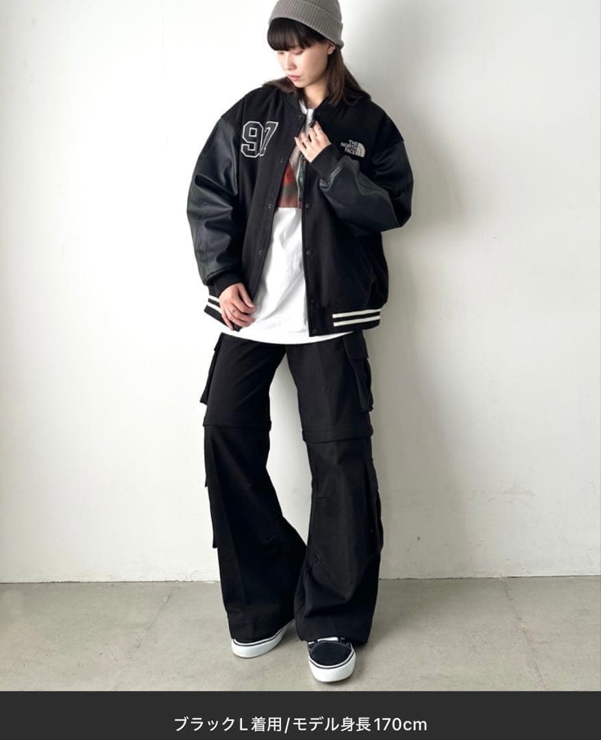 ノースフェイス バーシティ ジャケット ブラック XL 新品未使用 韓国
