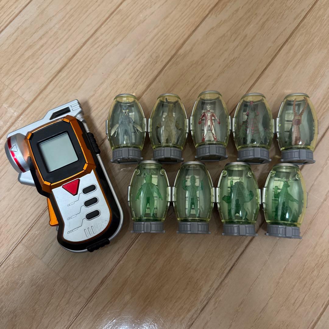 ウルトラマンメビウス ガイズメモリーディスプレイ マケット怪獣 9種