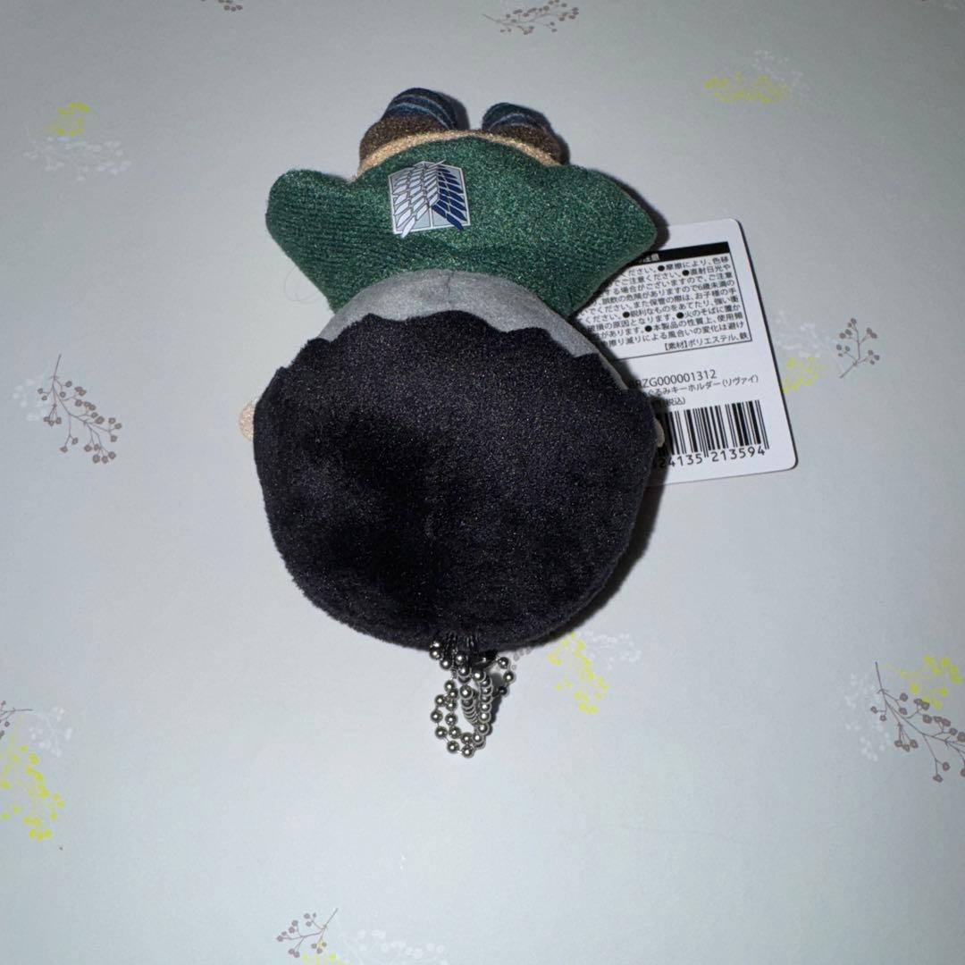 進撃の巨人 完結編 映画 グッズ ぬいぐるみキーホルダー リヴァイ