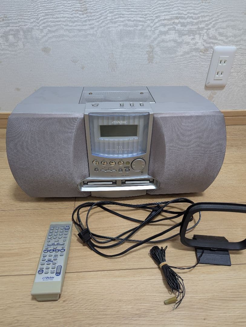 Victor NS-X77WMD コンパクトコンポーネントMDシステ厶 コンポ - メルカリ