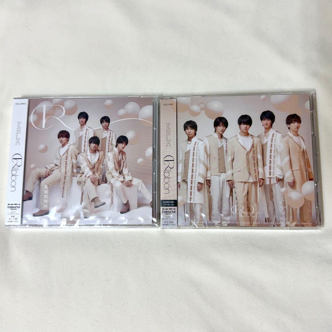 M!LK Ribbon 初回限定盤A 通常盤 Ribbon 【初回限定盤A】(+Blu-ray) : M!LK | HMV&BOOKS online - VIZL-1965