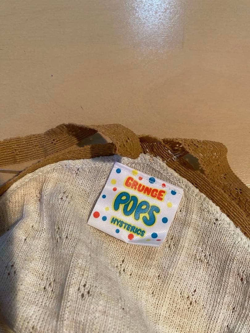 初期 ヒステリックグラマー '90 落書きウサギ ドクロ キャミソール Y2