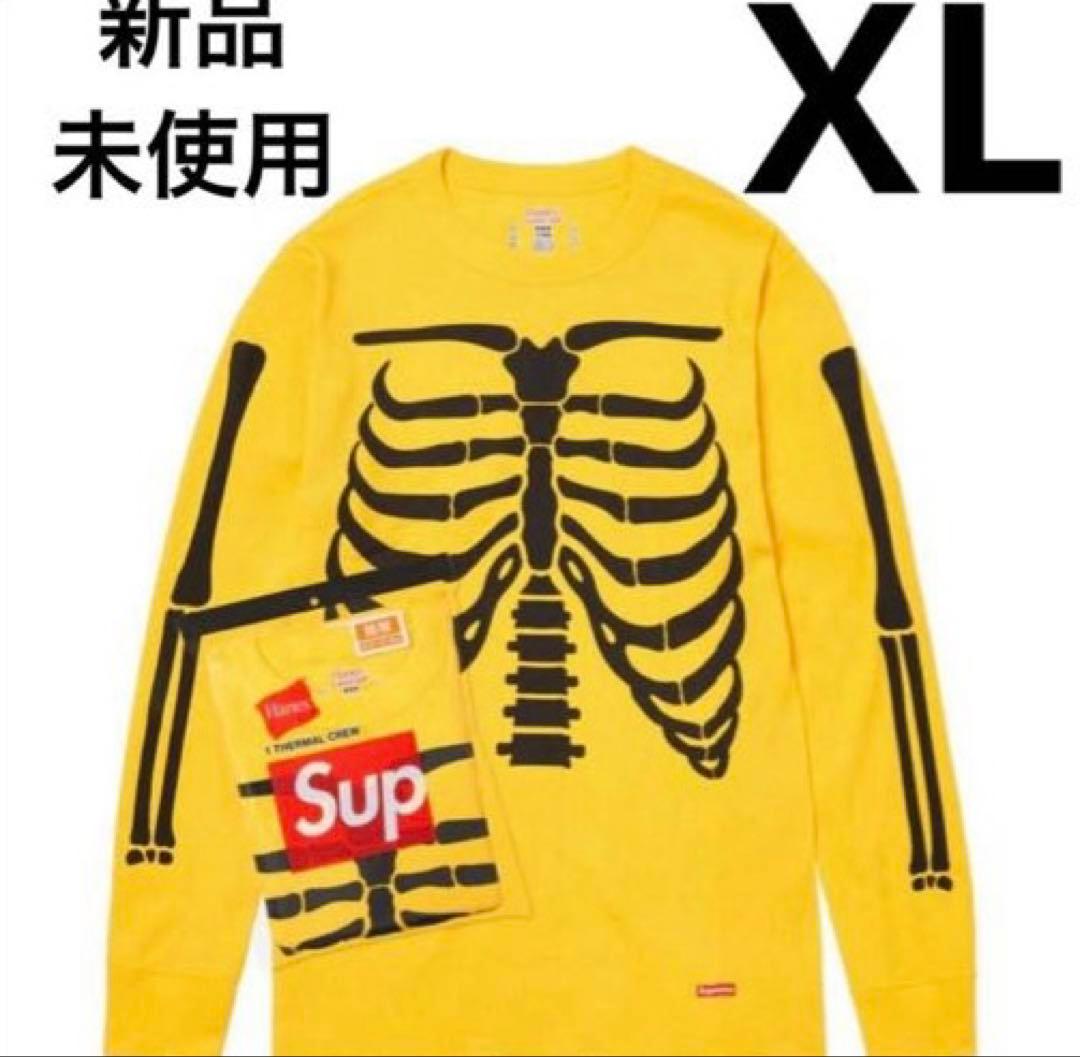 新品Supreme シュプリーム Hanes Bones thermal XL - メルカリ
