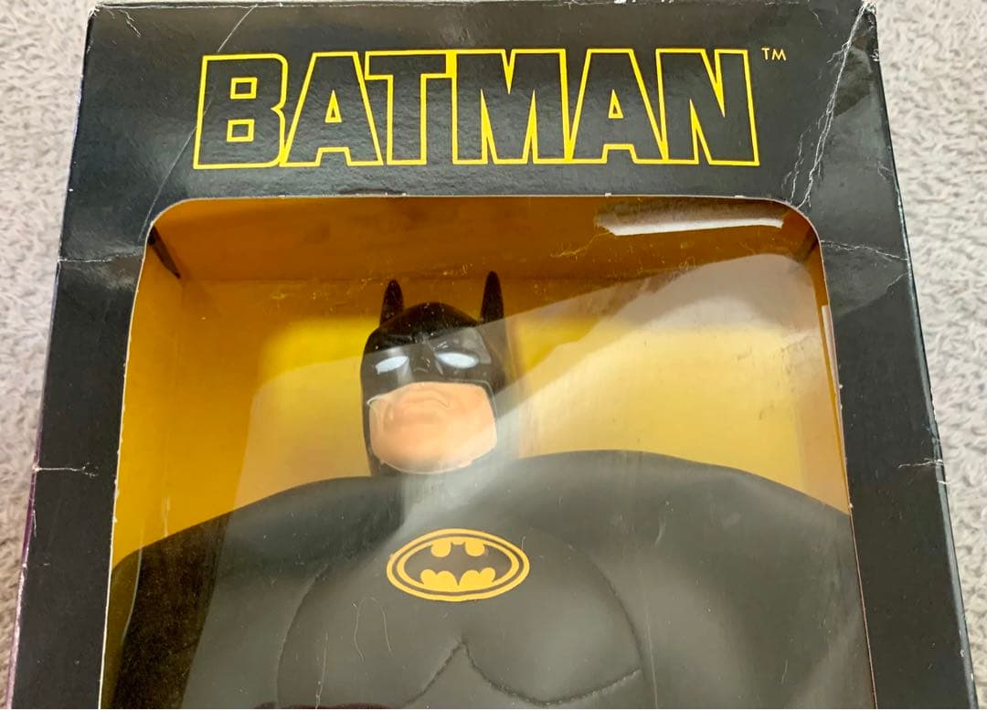 1989年版 バットマン ソフビ人形 デッドストック未使用品 IKB製 希少品