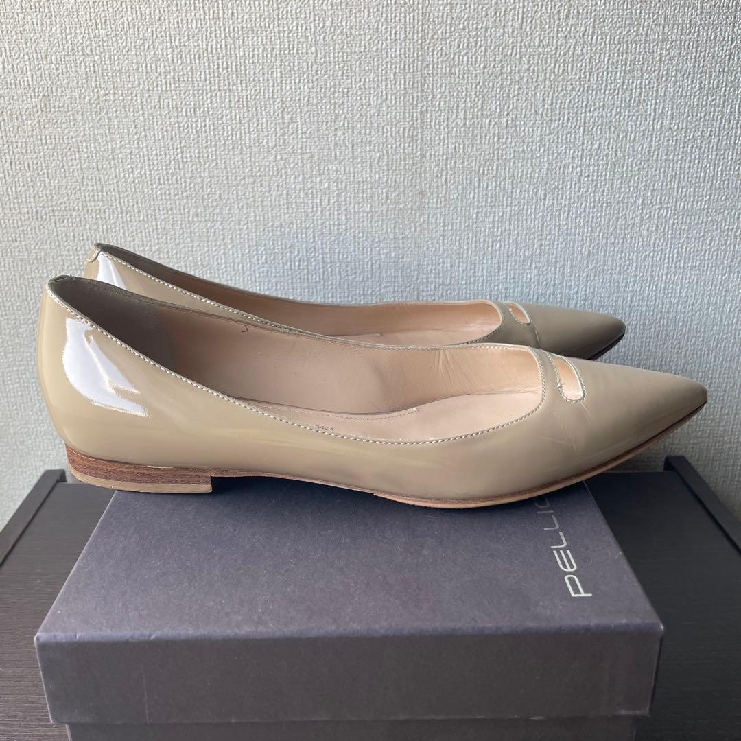 Hihot様 ペリーコ フラットパンプス ベージュ36.5