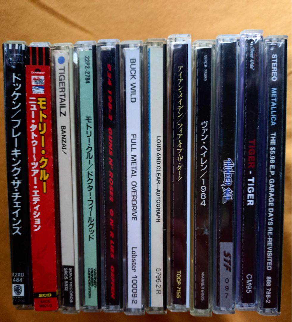 ヘヴィメタル　LAメタル スリージーメタル　CD まとめ売り 洋楽ヘヴィメタルCDまとめ売り バラ売り不可の通販 by シン's shop｜ラクマ