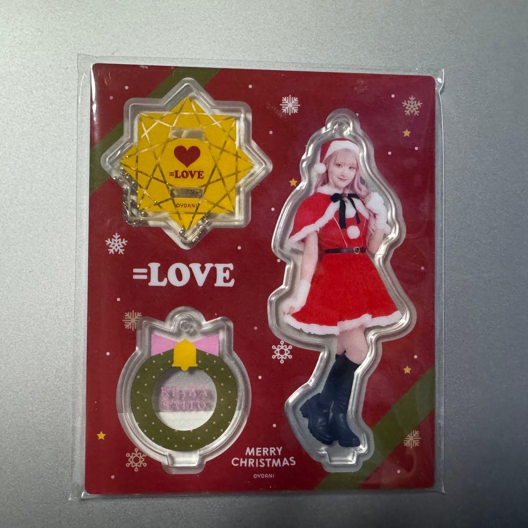 未開封】イコラブ 齋藤樹愛羅 アクリルスタンド サンタ2024衣装 - メルカリ