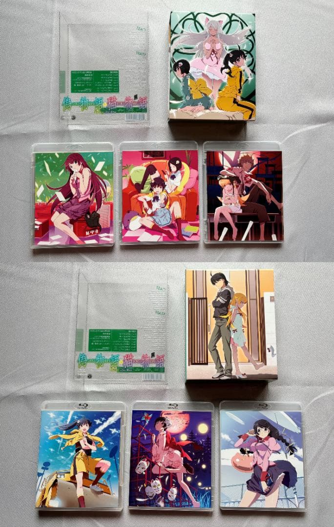 物語シリーズ　ブルーレイ　完全生産限定版　まとめ売り