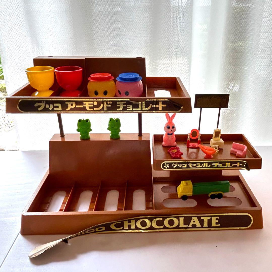 レア レトロ グリコ チョコレート 非売品 店舗什器 陳列 ラック - メルカリ