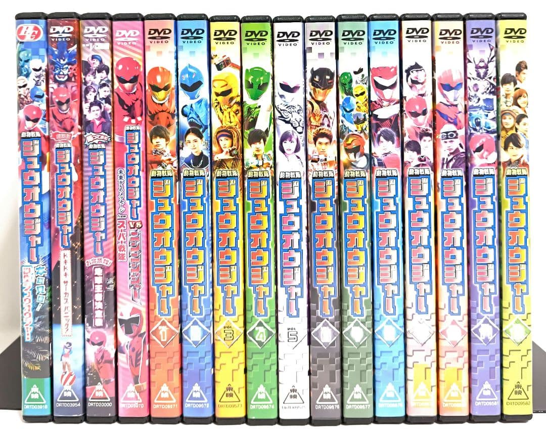 動物戦隊ジュウオウジャー/4作品【DVD】全16巻セット Amazon.co.jp: スーパー戦隊シリーズ 動物戦隊ジュウオウジャー Blu
