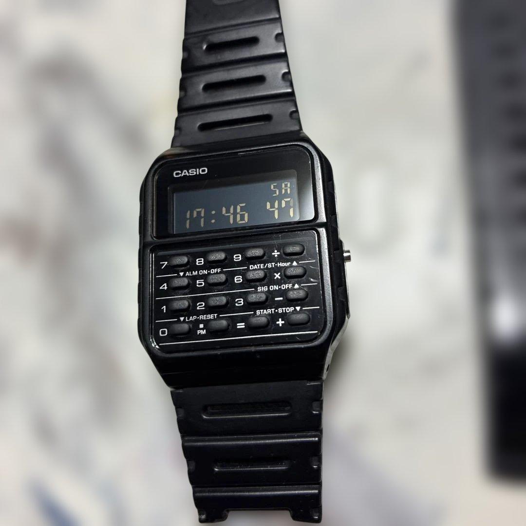 ジャンク チープカシオ チプカシ CASIO デジタル腕時計 電卓機能付き