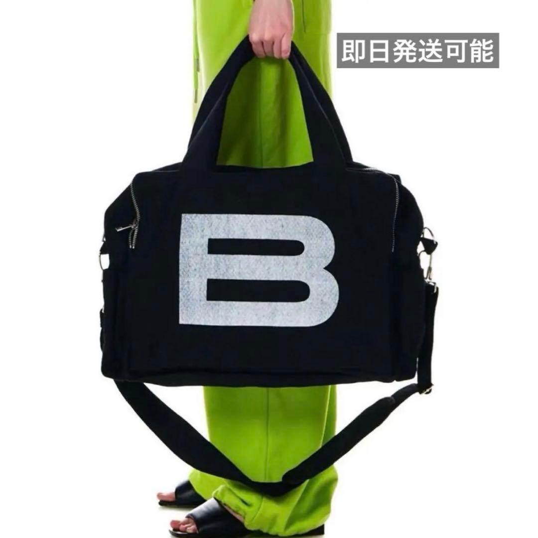BEEDEN BIG B LOGO BAG BLACK - メルカリ