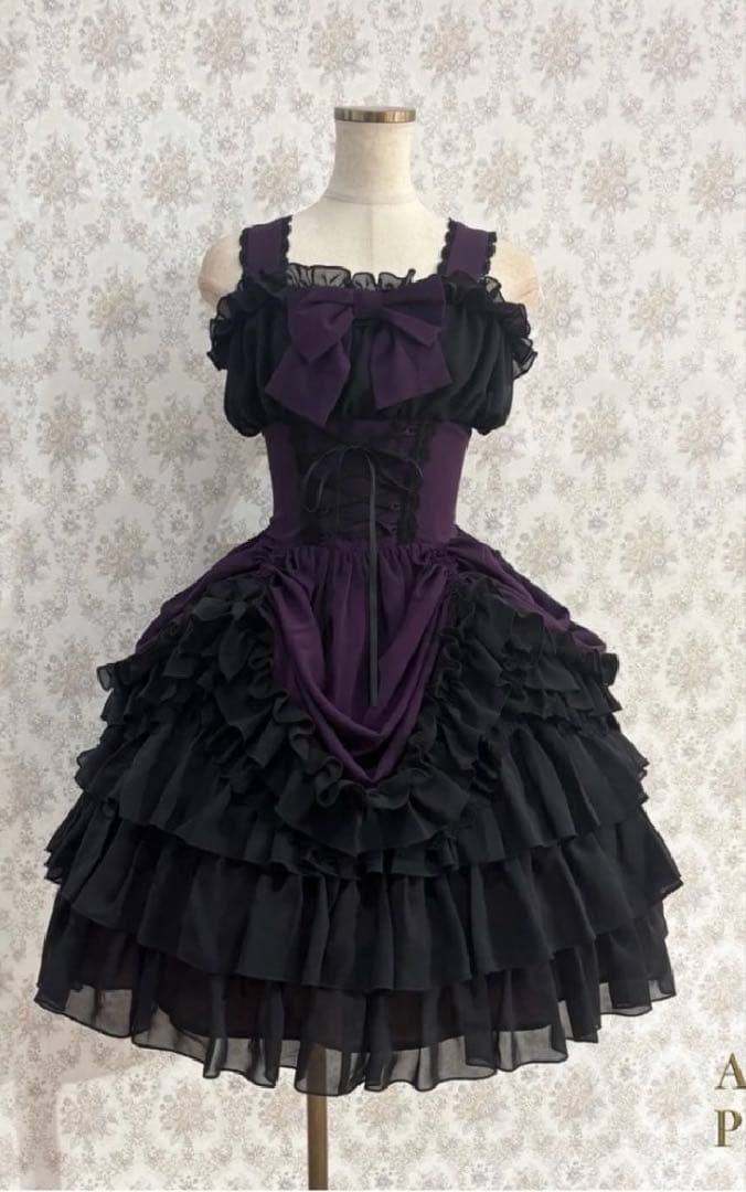 ATELIER PIERROT アトリエピエロ ジャンパースカート 👑New👑 🥀ATELIER-PIERROT🥀 バッスルコルセットジャンパースカート