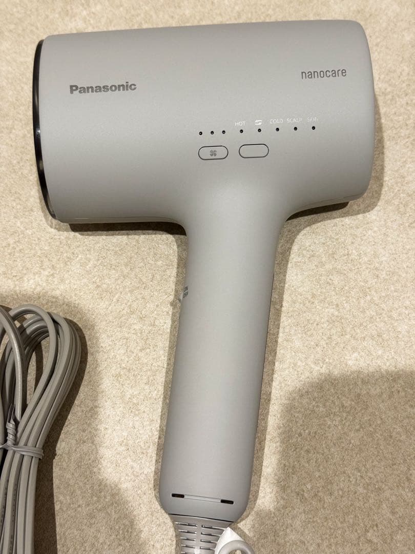 修理完了品】 Panasonic ナノケア EH-NA0J ドライヤー グレー - メルカリ