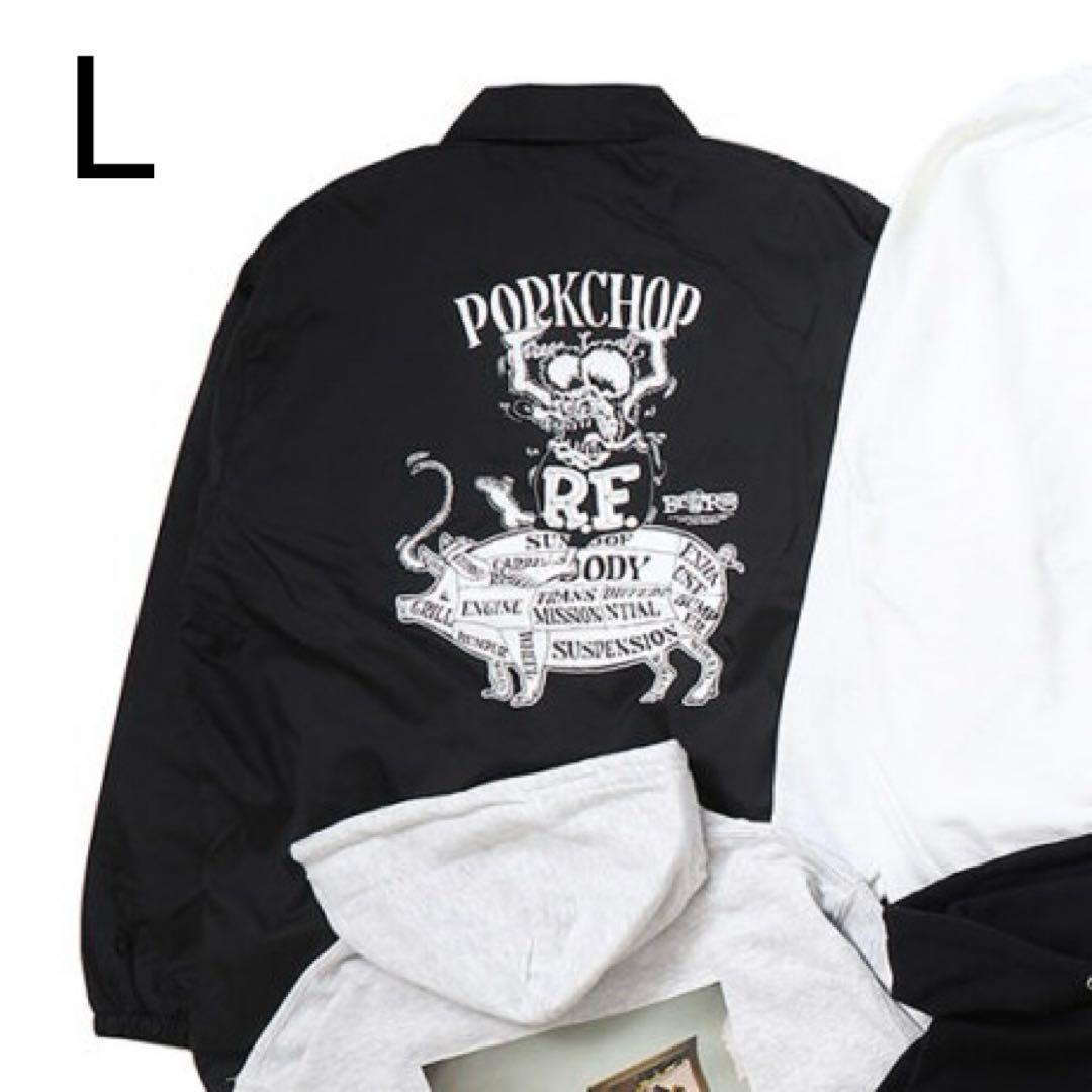 PORKCHOP ポークチョップ × Rat Fink コーチJKT RATS PORKCHOP ポークチョップ × Rat Fink コーチJKT RATS - メルカリ