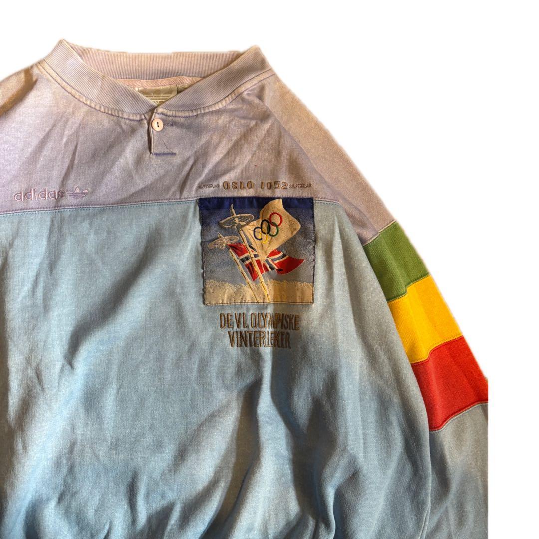 80's adidas アディダス オリンピックスウェットvintge kohh