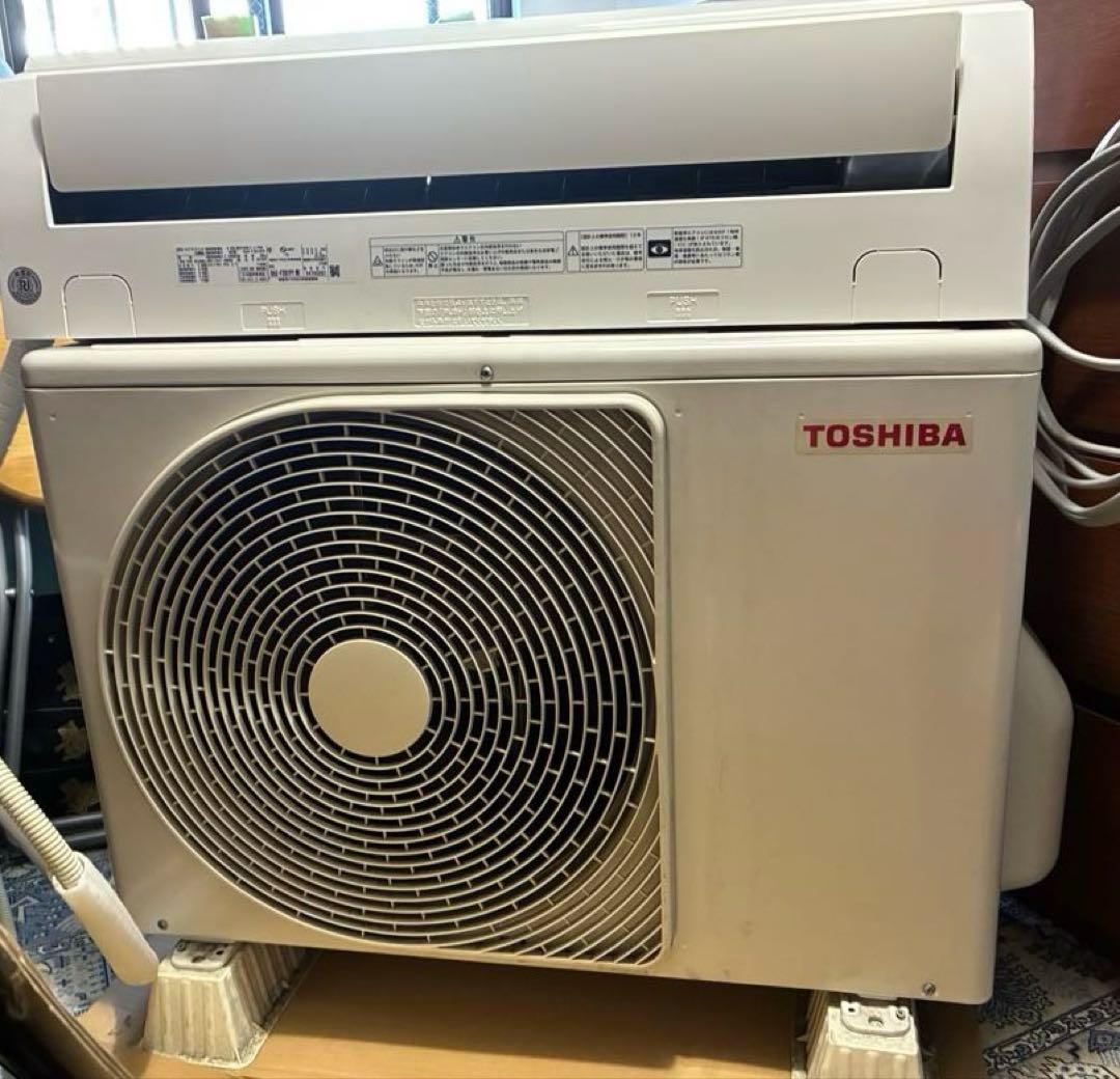 東芝 ルームエアコン RAS-F281PY 10畳用　2019年製 東芝 エアコン 10畳 プラズマ空清搭載 室内センサー 大清快 Pシリーズ