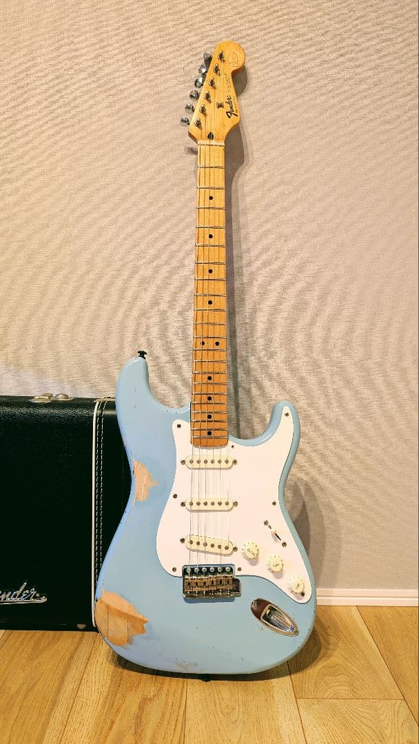 Fender Stratocaster 94-5年製メキシコ製 レリック加工 同じ柄は存在しないギター】Fender Mexico Stratocaster Swirl/USED
