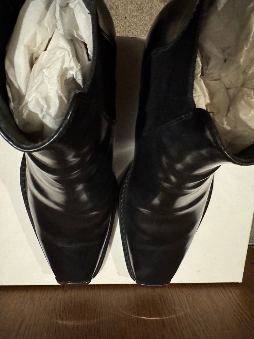 CALVIN KLEIN 205W39NYC サイドゴアブーツ 39.5 - メルカリ