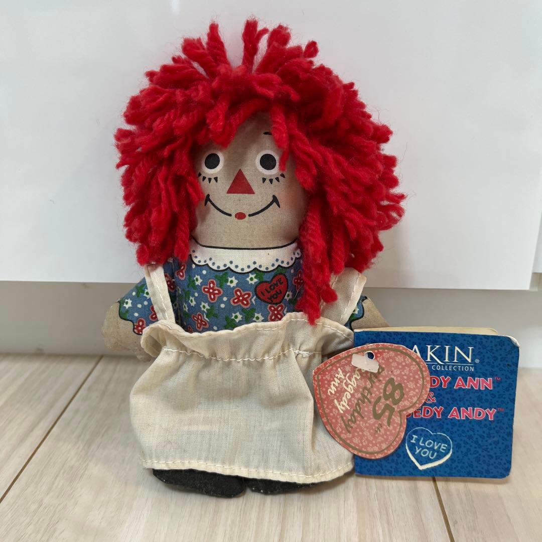 ラガディアン 85周年 Raggedy Ann タグ付き ミニぬいぐるみ - メルカリ