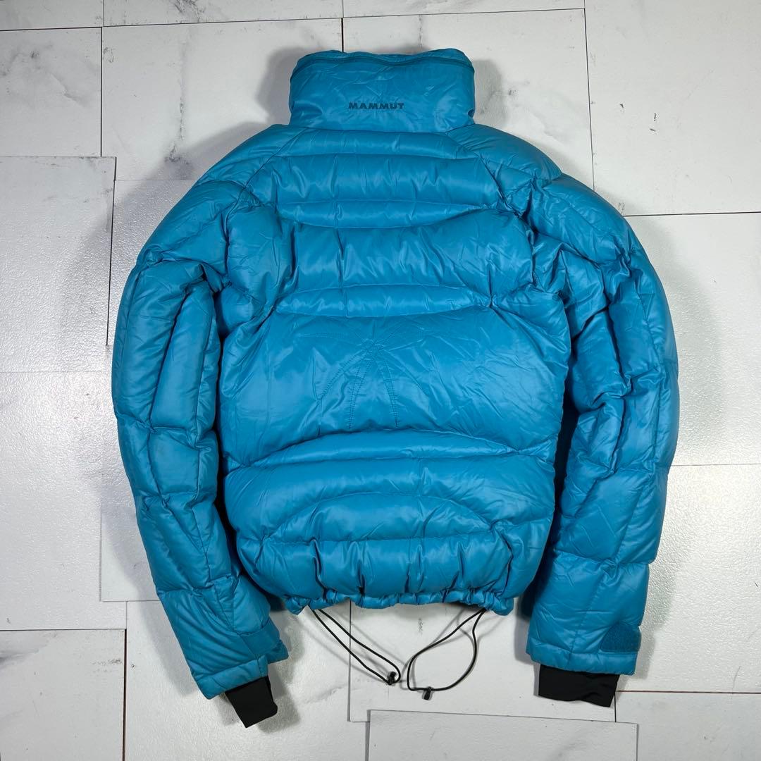 00s mammut 短丈 down puffer jacket y2k 水色 - メルカリ