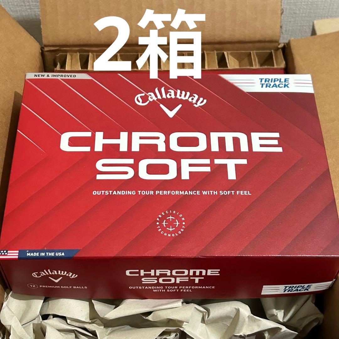 キャロウェイ(Callaway) ゴルフボール CHROME SOFT 24 Chrome Soft '24 Golf Balls