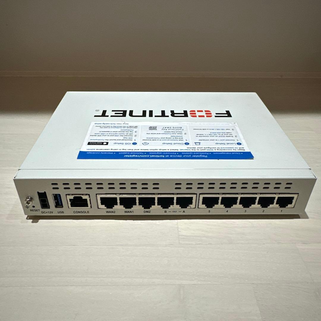 FortiGate 60F UTMライセンス 有効期限2026/07/07 - メルカリ