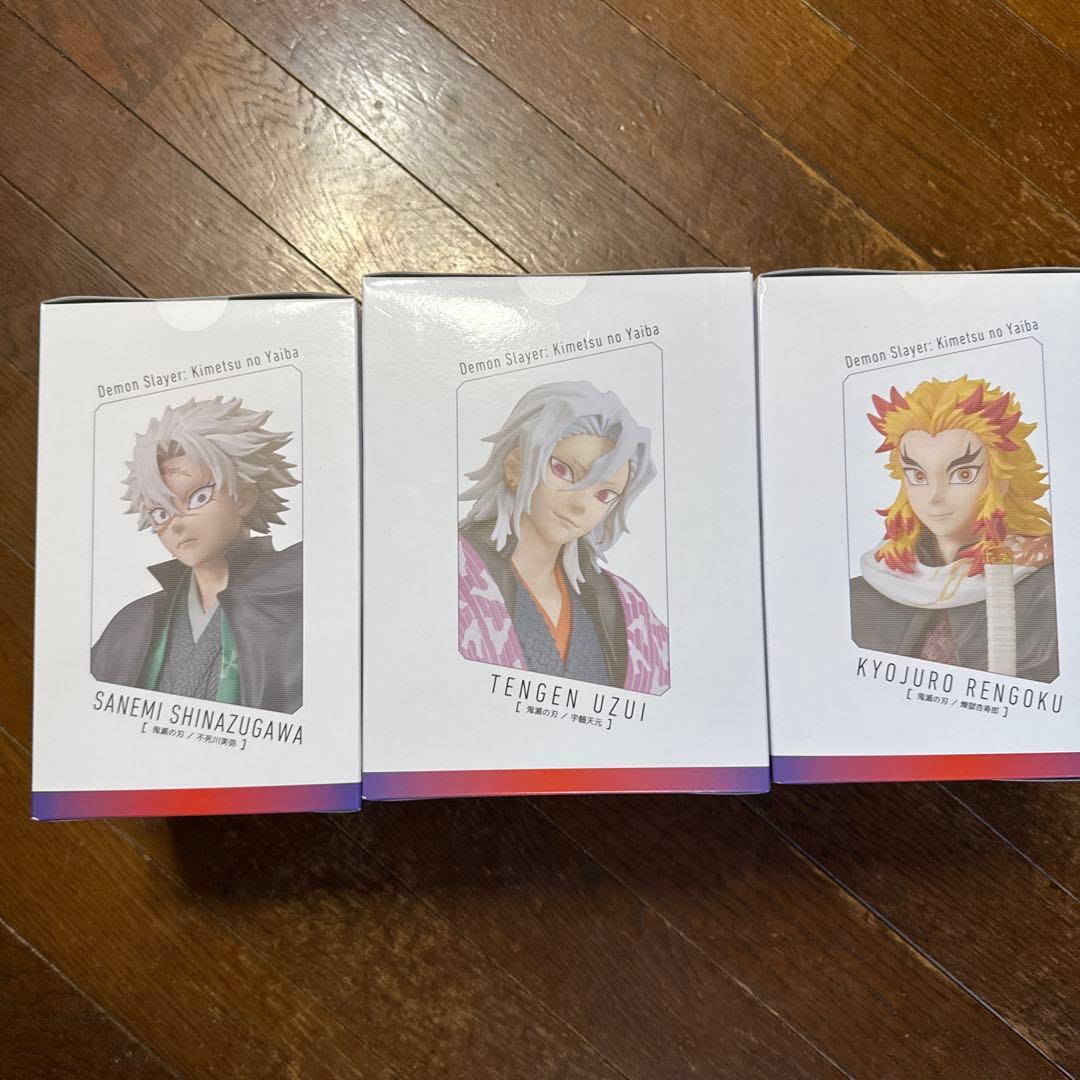 鬼滅の刃 アニプレックス ノンスケール フィギュア 3体セット - メルカリ