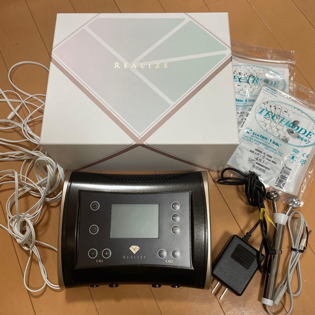 スリムビューティハウス リアライズ EMS テクノリンク一式 楽天市場】スリムビューティハウス REALIZE ホームケア EMS テクノ