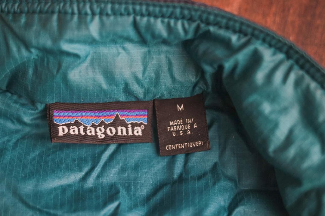 patagonia パフボールベストM ネイビー90s MADE IN USA - メルカリ