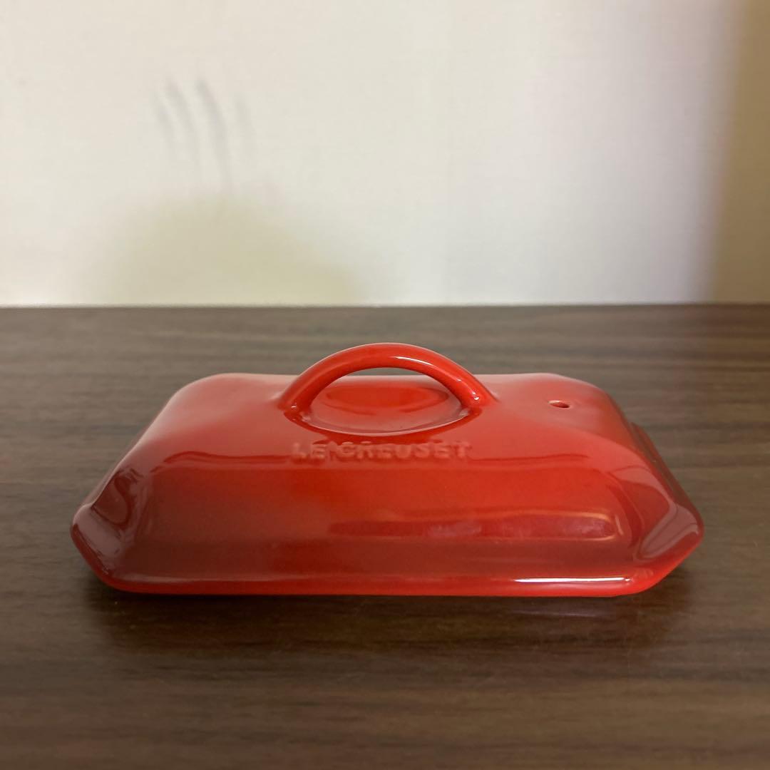 廃盤品！未使用品！ル・クルーゼ　テリーヌ with プレス　0.8ℓ 人気レッド
