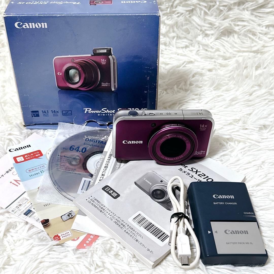 【動作確認済み】Canon PowerShot SX210 IS デジカメ Amazon.com : Canon PowerShot SX210IS 14.1 MP Digital Camera with