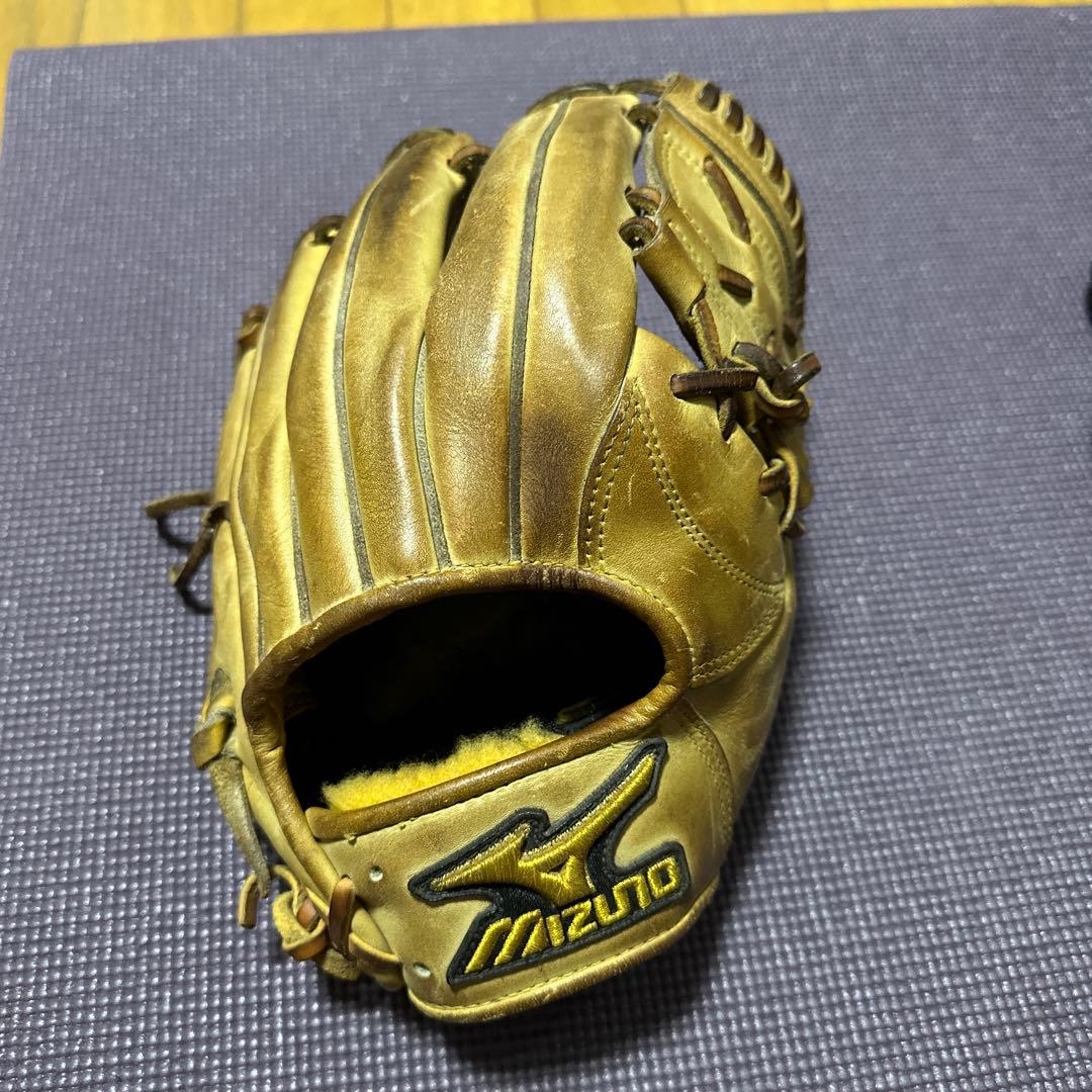 Mizuno 硬式グローブ 右投げ用 ブラウン ミズノプロ硬式用投手用グローブ サイズ11 プラムブラウン右投げ用