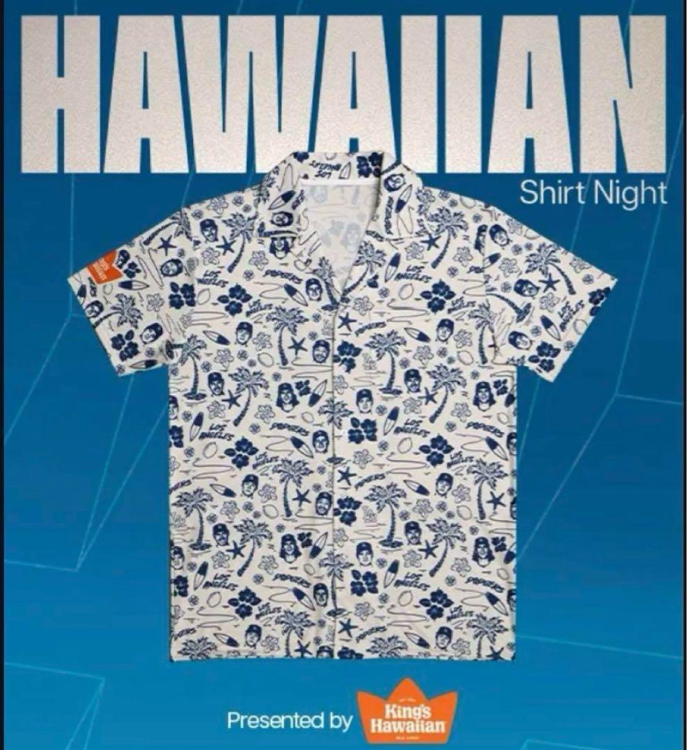 7月1日限定 ドジャース アロハシャツ M おまけ付き 大谷翔平 31号HR