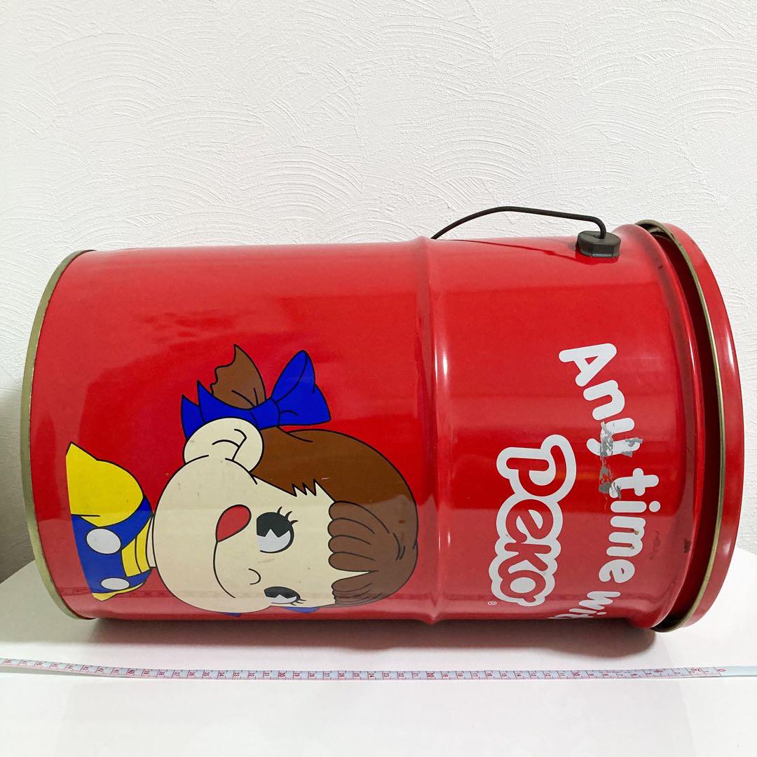 ペコちゃん缶 スツール大缶 2段缶 菓子詰合せ空き缶 3個セット - メルカリ