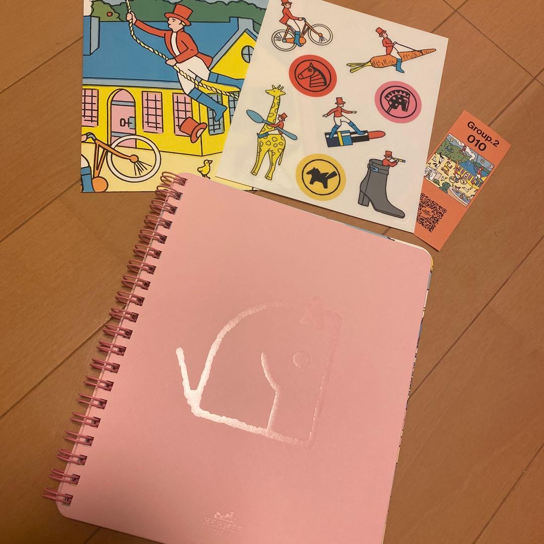 HERMES 【エルメスの馬さがし】ノベルティ ノート 非売品 - メルカリ