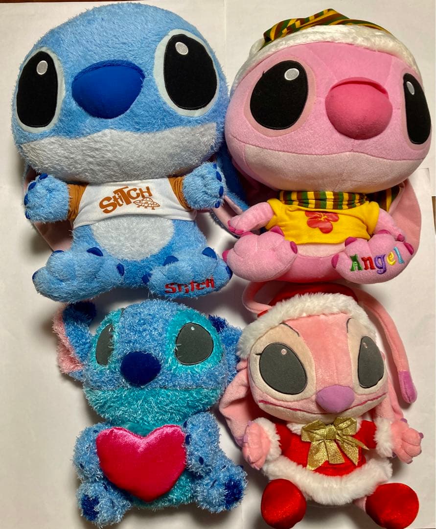スティッチ エンジェル ぬいぐるみ 4点セット - メルカリ