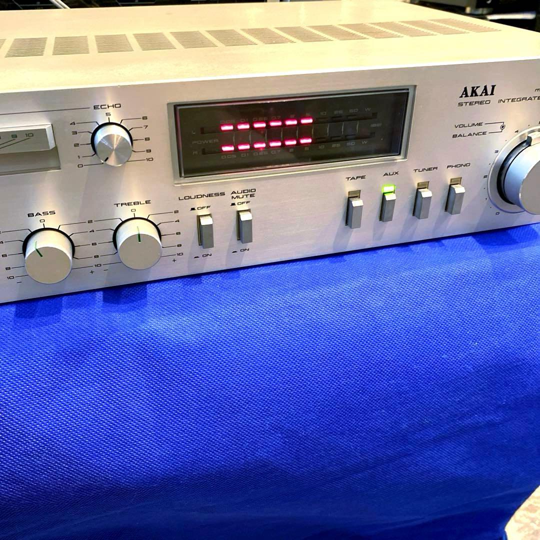 AKAI プリメインアンプ AM-U33 アカイ 動作良好 - メルカリ