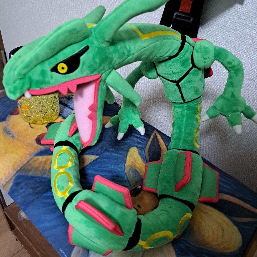 ☆タグ付き☆ロングにょろにょろぬいぐるみ レックウザ - メルカリ