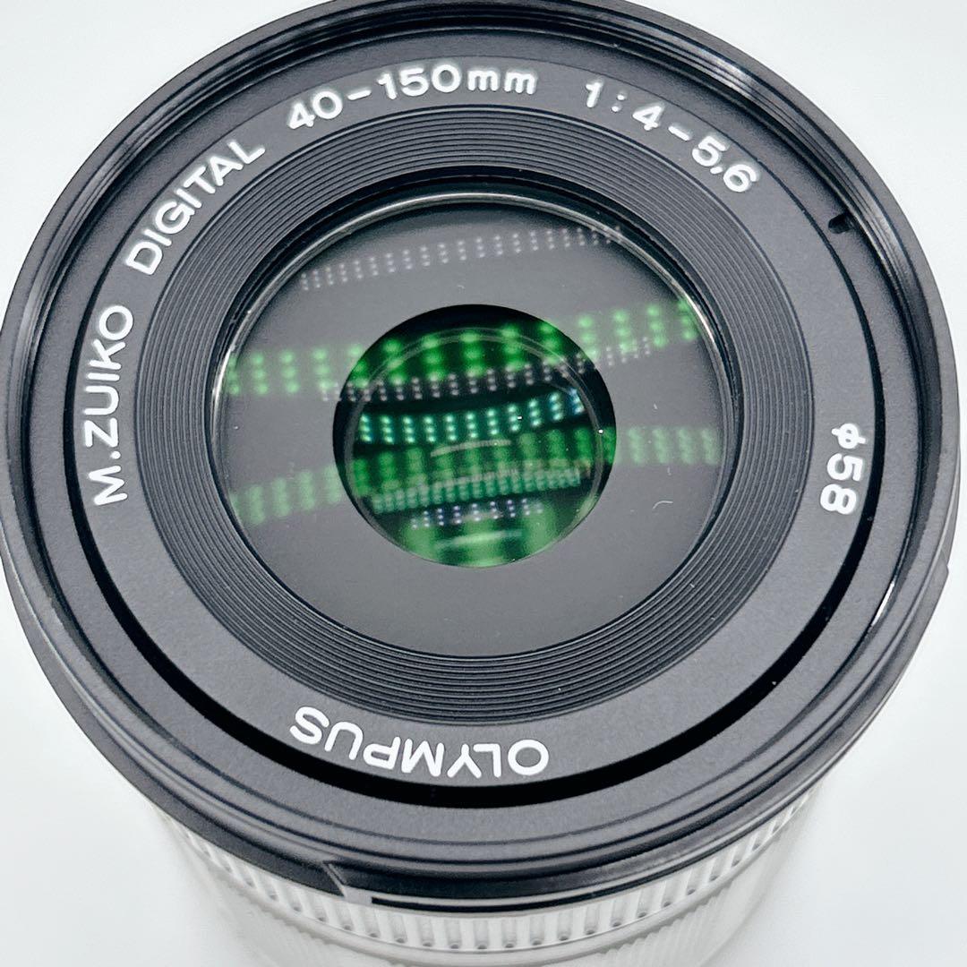 【美品】OLYMPUS ED 40-150mm F4.0-5.6 シルバー